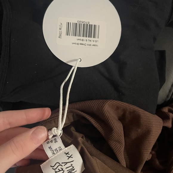 Brown Mini Dress - Picture 3 of 3